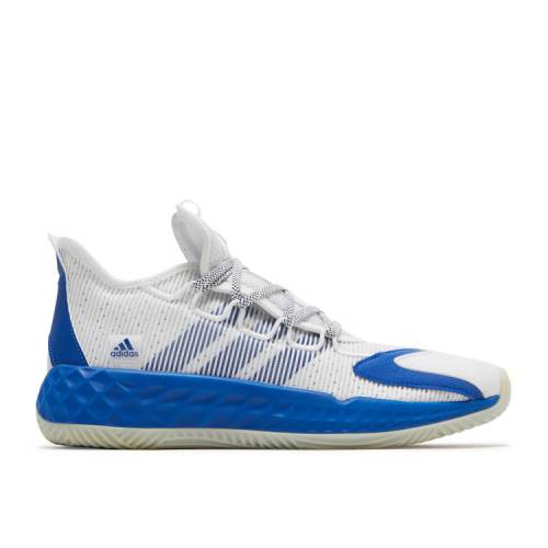 【 ADIDAS PRO BOOST LOW 'WHITE ROYAL BLUE' / CLOUD WHITE ROYAL BLUE CHALK 】 アディダス プロ ブースト 白色 ホワイト 青色 ブルー スニーカー メンズ