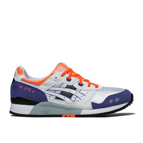 アシックス ASICS 白色 ホワイト 橙 オレンジ 'ORANGE PURPLE' スニーカー メンズ 【 ORANGE ASICS GEL LYTE 3 OG RETRO 2020 WHITE 】