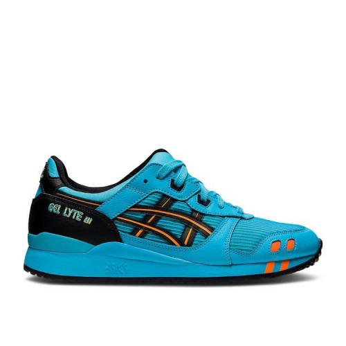 【 ASICS GEL LYTE 3 AQUARIUM / AQUARIUM SHOCKING ORANGE 】 橙 オレンジ スニーカー メンズ アシックス