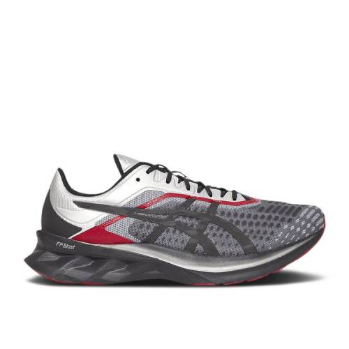 【 ASICS SLAM JAM X NOVABLAST 'PURE SILVER' / PURE SILVER BLACK RED 】 ジャム ピュア 銀色 シルバー 黒色 ブラック 赤 レッド スニーカー メンズ アシックス