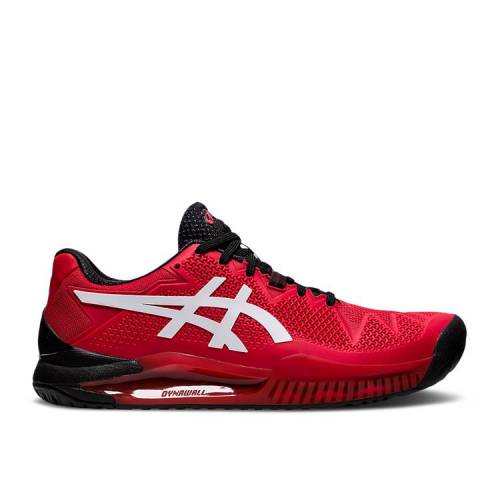  ASICS GEL RESOLUTION 8 'ELECTRIC RED' / ELECTRIC RED WHITE   å  ۥ磻 ˡ...