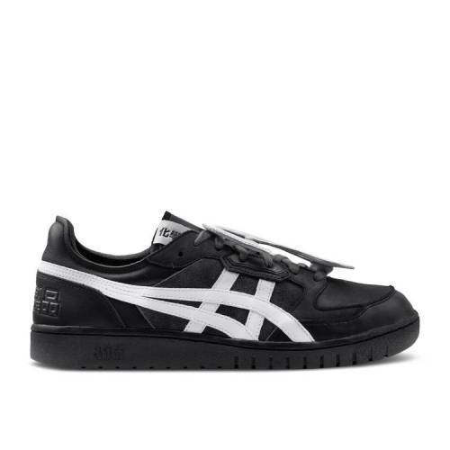 【 ASICS CHEMIST CREATIONS X ALL COURT ALPHA-S 'BLACK' / BLACK WHITE 】 コート 黒色 ブラック 白色 ホワイト スニーカー メンズ アシックス