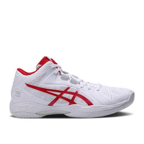 【 ASICS GELHOOP V13 039 WHITE RED 039 / WHITE RED 】 白色 ホワイト 赤 レッド スニーカー メンズ アシックス