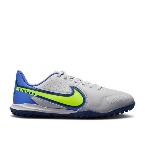 【 NIKE TIEMPO LEGEND 9 ACADEMY TF GS 'RECHARGE PACK' / GREY FOG SAPPHIRE VOLT 】 ティエンポ レジェンド アカデミー 灰色 グレー ジュニア キッズ ベビー マタニティ スニーカー ナイキ