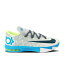 【 NIKE KD 6 GS / PURE PLATINUM VIVID BLUE VOLT 】 ピュア プラチナム 青色 ブルー ジュニア キッズ..