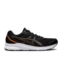 【 ASICS JOLT 3 'BLACK ORANGE' / BLACK REBORN BLUE 】 黒色 ブラック 青色 ブルー スニーカー メンズ アシックス