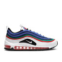 【 NIKE AIR MAX 97 GS 'WHITE MULTI' / WHITE MULTI-COLOR HYPER BLUE 】 マックス 白色 ホワイト 青色 ブルー エアマックス ジュニア キッズ ベビー マタニティ スニーカー ナイキ