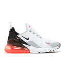 楽天スニケス【 NIKE AIR MAX 270 GS 'BRIGHT CRIMSON BLACK' / WHITE WOLF GREY BRIGHT CRIMSON 】 マックス クリムゾン 白色 ホワイト 灰色 グレー エアマックス ジュニア キッズ ベビー マタニティ スニーカー ナイキ