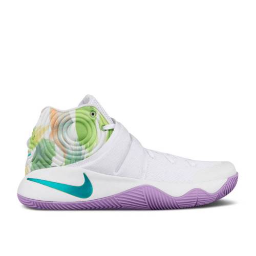 【 NIKE KYRIE 2 GS 'EASTER' / WHITE URBAN LILAC BRIGHT MANGO 】 カイリー 白色 ホワイト ジュニア キッズ ベビー マタニティ スニーカー ナイキ