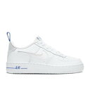 【 NIKE AIR FORCE 1 '07 LV8 GS 'WHITE RACER BLUE' / WHITE WHITE RACER BLUE 】 白色 ホワイト 青色 ブルー エアフォース ジュニア キッズ ベビー マタニティ スニーカー ナイキ