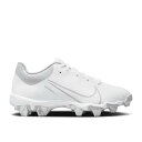 【 NIKE HYPERDIAMOND 4 KEYSTONE GG 'WHITE WOLF GREY' / WHITE WOLF GREY 】 キーストーン 白色 ホワイト 灰色 グレー ジュニア キッ..