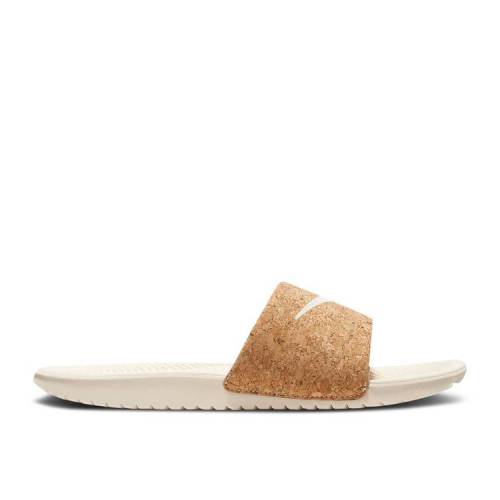 ナイキ NIKE サンダル パール 白色 ホワイト 'CORK' ジュニア キッズ 【 NIKE KAWA SE 2 SLIDE GS PEARL WHITE 】