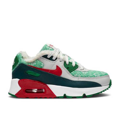 【 NIKE AIR MAX 90 PS 'CHRISTMAS SWEATER' / WHITE DARK ATOMIC TEAL LUCKY 】 マックス 白色 ホワイ..