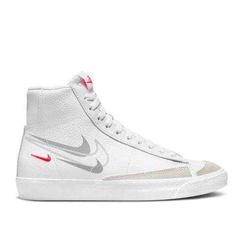  NIKE BLAZER MID '77 SE GS 'MULTI-SWOOSH' / WHITE PARTICLE GREY PHOTO...