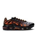 【 NIKE AIR MAX PLUS GS 'BLACK TEAM ORANGE' / BLACK TEAM ORANGE IRON GREY BLACK 】 マックス チーム 黒色 ブラック 橙 オレンジ 灰色 グレー エアマックスプラス ジュニア キッズ ベビー マタニティ スニーカー