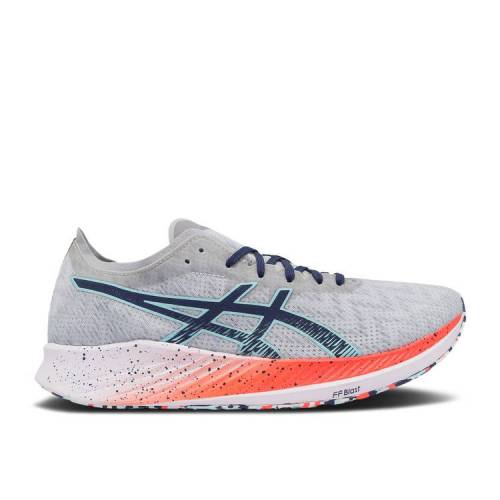 【 ASICS MAGIC SPEED 'CELEBRATION OF SPORT PACK' / GLACIER GREY THUNDER BLUE 】 マジック スピード 灰色 グレー サンダー 青色 ブルー スニーカー メンズ アシックス