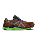 【 ASICS GEL NIMBUS 23 LITE-SHOW 039 ORANGE GREEN 039 / CARRIER GREY PURE SILVER 】 灰色 グレー ピュア 銀色 シルバー スニーカー メンズ アシックス