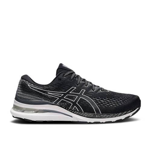 【 ASICS GEL KAYANO 28 4E WIDE 'BLACK WHITE' / BLACK WHITE 】 黒色 ブラック 白色 ホワイト スニーカー メンズ アシックス