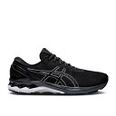 【 ASICS GEL KAYANO 27 2E WIDE 'BLACK SILVER' / SHEET ROCK MAGNETIC BLUE 】 青色 ブルー スニーカー メンズ アシックス