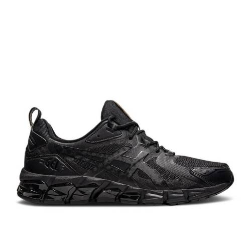 【 ASICS GEL QUANTUM 180 'BLACK' / BLACK BLACK 】 黒色 ブラック スニーカー メンズ アシックス