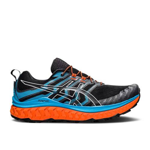 【 ASICS TRABUCO MAX 'BLACK DIGITAL AQUA' / BLACK DIGITAL AQUA 】 マックス 黒色 ブラック アクア...