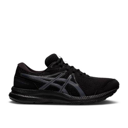 【 ASICS GEL CONTEND 7 'BLACK CARRIER GREY' / BLACK CARRIER GREY 】 黒色 ブラック 灰色 グレー スニーカー メンズ アシックス