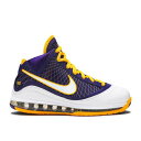 【 NIKE LEBRON 7 GS QS 'MEDIA DAY' / COURT PURPLE WHITE AMARILLO 】 レブロン コート 紫 パープル 白色 ホワイト ジュニア キッズ ベビー マタニティ スニーカー ナイキ