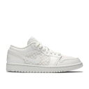 【 AIR JORDAN WMNS JORDAN 1 LOW BREATHE 'TRIPLE WHITE' / WHITE WHITE WHITE 】 ナイキ 白色 ホワイト エアジョーダン スニーカー レディース(4)