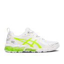 【 ASICS WMNS GEL QUANTUM 180 'WHITE HAZARD GREEN' / BLACK ROSE GOLD 】 黒色 ブラック ローズ ゴールド スニーカー レディース アシックス