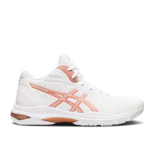 【 ASICS WMNS NETBURNER BALLISTIC FF MT 2 'WHITE ROSE GOLD' / WHITE ROSE GOLD 】 ローズ 白色 ホワイト ゴールド スニーカー レディース アシックス