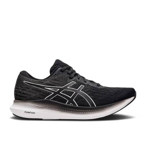 【 ASICS WMNS EVORIDE 2 'BLACK WHITE' / BLACK WHITE 】 黒色 ブラック 白色 ホワイト スニーカー レディース アシックス