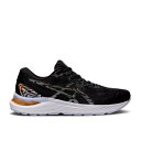   ASICS WMNS GEL CUMULUS 23 'BLACK SUN PEACH'   BLACK GRAPHITE GREY   F ubN DF O[ Xj[J[ fB[X AVbNX