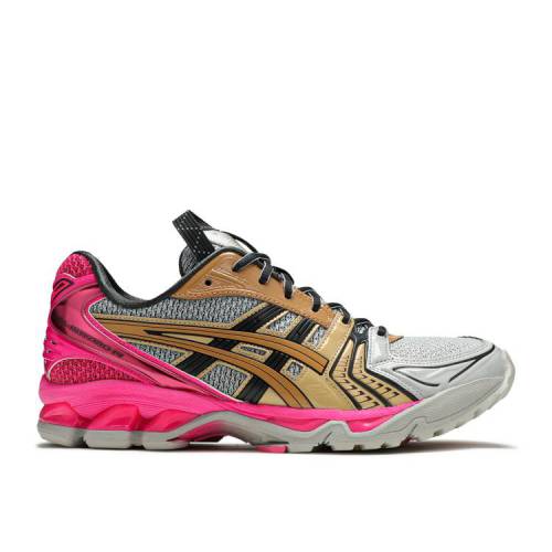 【 ASICS KIKO KOSTADINOV X WMNS UB1-S GEL KAYANO 14 'SILVER PINK GOLD' / OYSTER GREY PINK GLO 】 ピンク 灰色 グレー スニーカー レディース アシックス