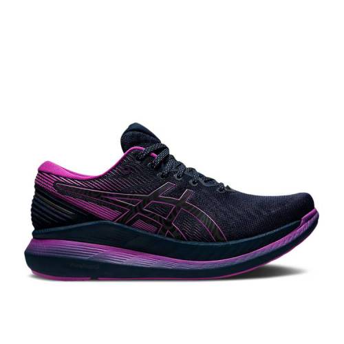 【 ASICS WMNS GLIDERIDE 2 LITE-SHOW 'FRENCH BLUE PURPLE' / FRENCH BLUE LITE SHOW 】 青色 ブルー ライト スニーカー レディース アシックス