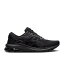 【 ASICS WMNS GT 1000 10 'BLACK' / BLACK BLACK 】 黒色 ブラック スニーカー レディース アシックス