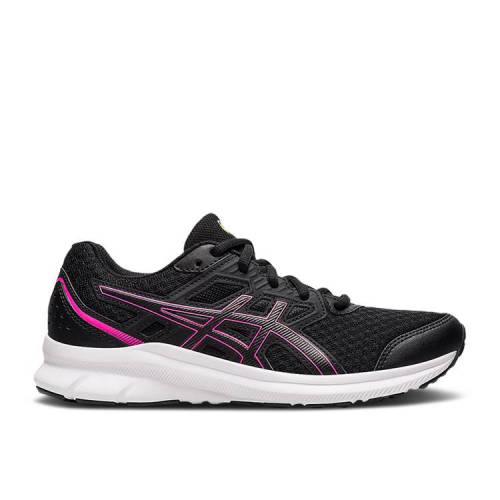 【 ASICS WMNS JOLT 3 'BLACK HOT PINK' / BLACK HOT PINK 】 黒色 ブラック ピンク スニーカー レディース アシックス