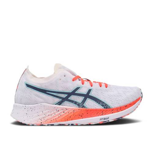 【 ASICS WMNS MAGIC SPEED 'CELEBRATION OF SPORT PACK' / WHITE THUNDER BLUE 】 マジック スピード 白色 ホワイト サンダー 青色 ブルー スニーカー レディース アシックス