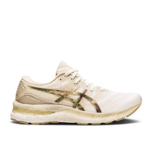 【 ASICS WMNS GEL NIMBUS 23 'EARTH DAY' / CREAM PUTTY 】 クリーム スニーカー レディース アシックス