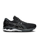 【 ASICS WMNS GEL KAYANO 27 'BLACK SILVER' / BLACK PURE SILVER 】 黒色 ブラック ピュア 銀色 シルバー スニーカー レディース アシックス