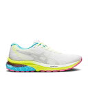 【 ASICS WMNS GEL NIMBUS 22 LITE SHOW 039 COLORFUL SOLE 039 / WHITE PURE SILVER 】 ライト 白色 ホワイト ピュア 銀色 シルバー スニーカー レディース アシックス