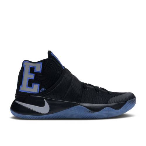 【 NIKE KYRIE 2 EP 'DUKE' / BLACK GAME ROYAL REFLECT SILVER 】 カイリー 黒色 ブラック ゲーム 銀色 シルバー ゲームロイヤル 青 ブルー スニーカー メンズ ナイキ