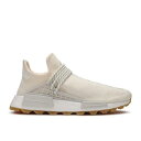 【 ADIDAS PHARRELL X NMD HUMAN RACE TRAIL PRD 039 NOW IS HER TIME 039 / CREAM WHITE RAW WHITE GUM 】 アディダス クリーム 白色 ホワイト スニーカー メンズ