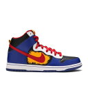 【 NIKE DUNK HIGH PRO SB 'COMIC' / BLACK VARSITY RED OLD ROYAL 】 ダンク ハイ プロ エスビー 黒色 ブラック 赤 レッド ダンクハイ スニーカー メンズ ナイキ