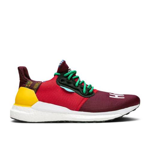 【 ADIDAS PHARRELL X SOLAR HU GLIDE 'MAROON' FRIENDS AND FAMILY / MULTI COLOR 】 ア...