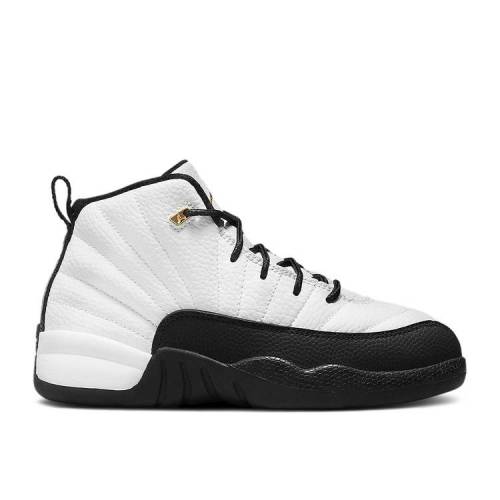 【 AIR JORDAN JORDAN 12 RETRO PS 'ROYALTY' / WHITE BLACK METALLIC GOLD 】 ナイキ 白色 ホワイト 黒色 ブラック ゴールド エアジョーダン ジュニア キッズ ベビー マタニティ スニーカー