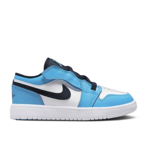  AIR JORDAN JORDAN 1 LOW ALT PS 'UNC' / WHITE DARK POWDER BLUE OBSIDI...