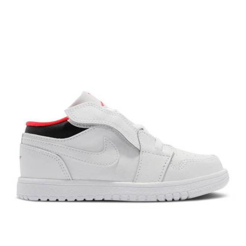 【 AIR JORDAN JORDAN 1 LOW ALT TD 'WHITE INFRARED 23' / WHITE INFRARED 23 BLACK 】 ナイキ 白色 ..