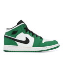 楽天スニケス【 AIR JORDAN AIR JORDAN 1 MID SE GS 'PINE GREEN' / PINE GREEN BLACK SAIL PINE 】 ナイキ ミッド 緑 グリーン 黒色 ブラック エアジョーダン ジュニア キッズ ベビー マタニティ スニーカー