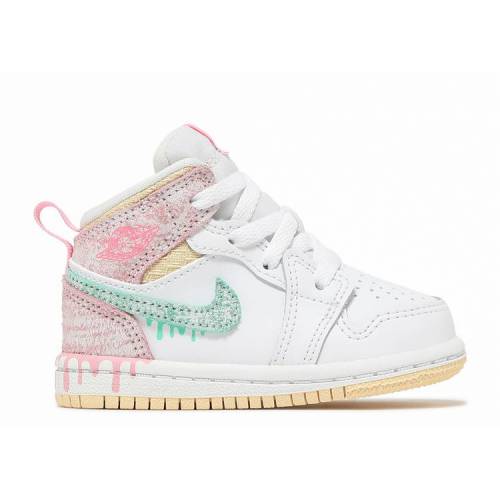  AIR JORDAN AIR JORDAN 1 MID SE TD 'ICE CREAM' / WHITE ARCTIC PUNCH P...