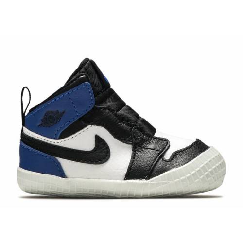 楽天スニケス【 AIR JORDAN AIR JORDAN 1 RETRO CRIB 'FRAGMENT' / BLACK WHITE SPORT BLUE 】 ナイキ 黒色 ブラック 白色 ホワイト 青色 ブルー エアジョーダン ベビー